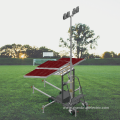 Convenient strong stable mobile lighting tower